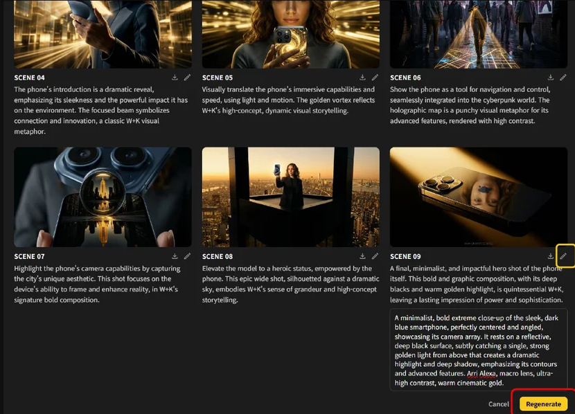 Edit individual images